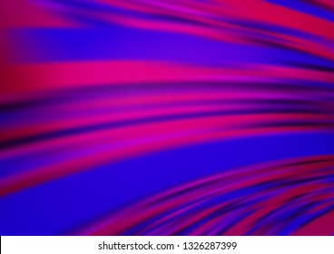 Light Purple vector blurred shine abstract pattern. An elegant bright illustration with gradient. A completely new design for your business.