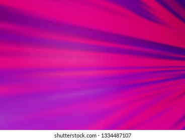 Light Purple vector blurred shine abstract pattern. Modern geometrical abstract illustration with gradient. The best blurred design for your business.