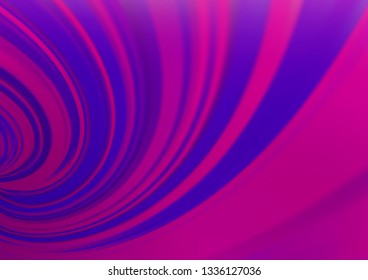 Light Purple vector blurred shine abstract background. Colorful illustration in abstract style with gradient. A new texture for your design.