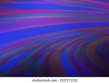 Light Purple vector blurred shine abstract background. An elegant bright illustration with gradient. The best blurred design for your business.