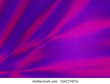 Light Purple vector blurred shine abstract background. Modern geometrical abstract illustration with gradient. The elegant pattern for brand book.