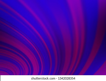 Light Purple vector blurred shine abstract background. Colorful illustration in abstract style with gradient. The template can be used for your brand book.