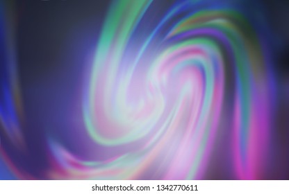 Light Purple vector blurred shine abstract template. A completely new colored illustration in blur style. New style design for your brand book.