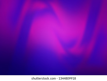 Light Purple vector blurred shine abstract pattern. Shining colorful illustration in a Brand new style. A new texture for your design.