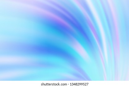 Light Purple vector blurred shine abstract template. Colorful abstract illustration with gradient. The best blurred design for your business.