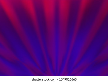Light Purple vector blurred shine abstract template. Colorful illustration in blurry style with gradient. The best blurred design for your business.