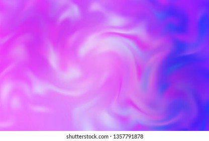 Light Purple vector blurred shine abstract background. Colorful abstract illustration with gradient. The best blurred design for your business.