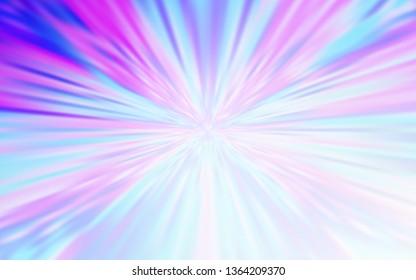 Light Purple vector blurred shine abstract background. An elegant bright illustration with gradient. New style for your business design.