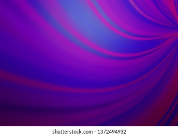 Light Purple vector blurred shine abstract pattern. Glitter abstract illustration with an elegant design. The elegant pattern for brand book.
