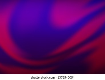 Light Purple vector blurred shine abstract background. An elegant bright illustration with gradient. The template can be used for your brand book.