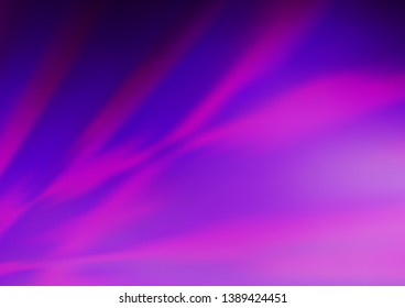 Light Purple vector blurred shine abstract pattern. Shining colorful illustration in a Brand new style. The best blurred design for your business.