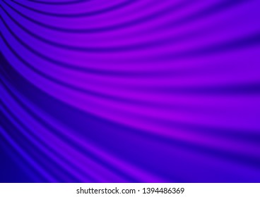 Light Purple vector blurred shine abstract template. An elegant bright illustration with gradient. The background for your creative designs.