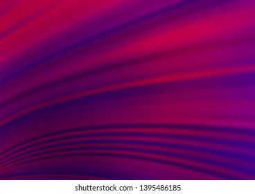 Light Purple vector blurred shine abstract template. An elegant bright illustration with gradient. The background for your creative designs.