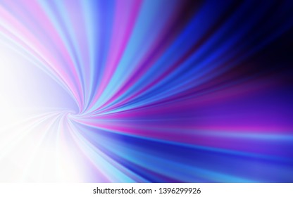 Light Purple vector blurred shine abstract template. Glitter abstract illustration with gradient design. Elegant background for a brand book.
