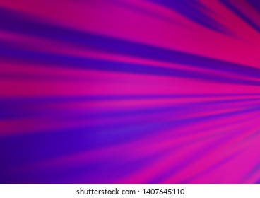 Light Purple vector blurred shine abstract template. A vague abstract illustration with gradient. Brand new style for your business design.