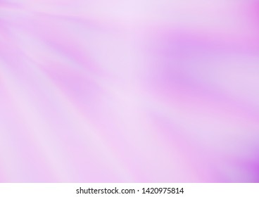 Light Purple vector blurred shine abstract template. Colorful illustration in abstract style with gradient. Brand new design for your business.