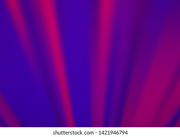 Light Purple vector blurred shine abstract pattern. A completely new color illustration in a bokeh style. The best blurred design for your business.