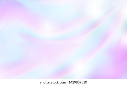 Light Purple vector blurred shine abstract template. Colorful illustration in abstract style with gradient. New design for your business.
