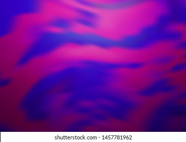 Light Purple vector blurred shine abstract background. Colorful illustration in abstract style with gradient. The blurred design can be used for your web site.