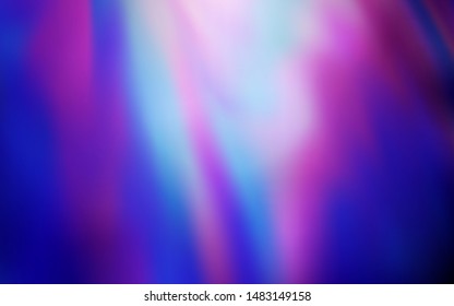 Light Purple vector blurred shine abstract background. A completely new colored illustration in blur style. New way of your design.