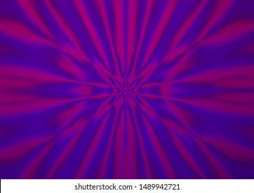 Light Purple vector blurred shine abstract template. Creative illustration in halftone style with gradient. Brand new style for your business design.