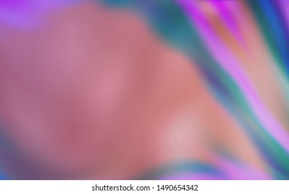 Light Purple vector blurred shine abstract template. Abstract colorful illustration with gradient. Elegant background for a brand book.