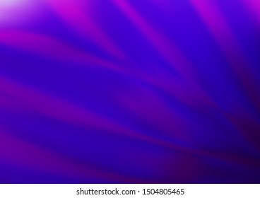 Light Purple vector blurred shine abstract template. Glitter abstract illustration with an elegant design. The template can be used for your brand book.
