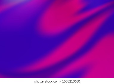 Light Purple vector blurred shine abstract background. Colorful illustration in abstract style with gradient. New style design for your brand book.
