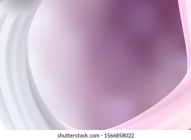 Light Purple vector blurred shine abstract texture. A completely new colored illustration in blur style. Background for a cell phone.