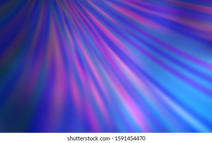 Light Purple vector blurred shine abstract template. Modern abstract illustration with gradient. Blurred design for your web site.