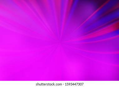 Light Purple vector blurred shine abstract template. Abstract colorful illustration with gradient. Elegant background for a brand book.