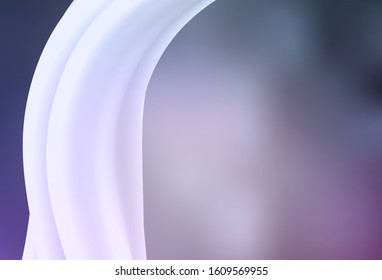 Light Purple vector blurred shine abstract texture. Shining colorful illustration in smart style. The best blurred design for your business.