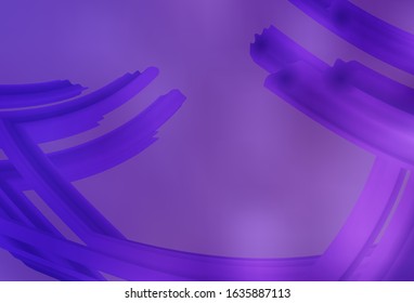 Light Purple vector blurred shine abstract template. Abstract colorful illustration with gradient. Completely new design for your business.