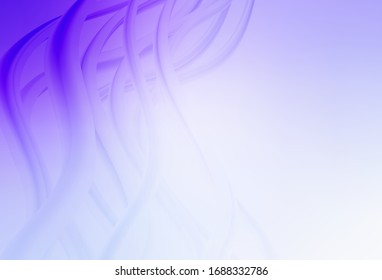 Hellviolette Vektorillustration unscharfer, glänzender abstrakter Hintergrund. Kreative Illustration im Stil der Halbfone mit Farbverlauf. Hintergrund für ein Handy.