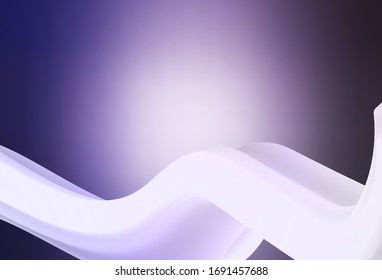 Planta abstracta de brillo difuminado del vector púrpura claro. Nueva ilustración de color en estilo borroso con degradado. Fondo para un teléfono móvil.
