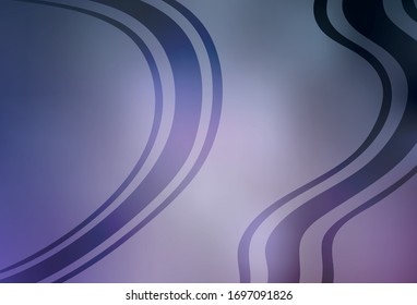 Planta abstracta de brillo difuminado del vector púrpura claro. Una ilustración de color completamente nueva en un estilo borroso. Nuevo diseño para su negocio.