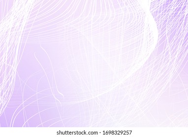 Light Purple vector blurred shine abstract texture. A completely new colored illustration in blur style. Elegant background for a brand book.