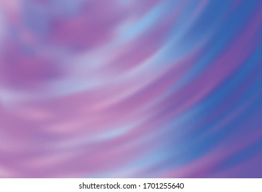 Light Purple vector blurred shine abstract template. New colored illustration in blur style with gradient. New way of your design.