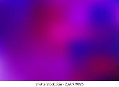 El vector púrpura claro difuminó el fondo abstracto. Ilustración abstracta vaga con gradiente. Diseño sencillo para su negocio.