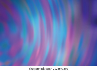 Light Purple vector blurred shine abstract template. Colorful abstract illustration with gradient. New design for your business.