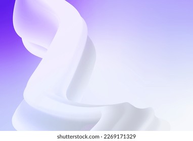 Light Purple vector blurred shine abstract background. Shining colorful illustration in smart style. Background for a cell phone.