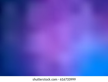 Light Purple vector blurred shine illustration. Brand-new pattern for your business design. Colorful background in abstract style with gradient. 