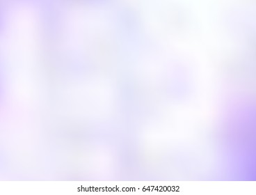 Light Purple vector blurred shine abstract template. A vague abstract illustration with gradient. Brand-new style for your business design.