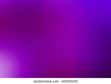 Light Purple vector blurred shine illustration. Brand-new pattern for your business design. Colorful background in abstract style with gradient. 