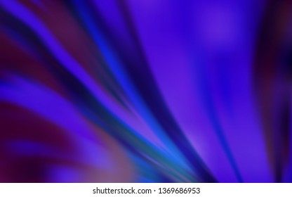 Light Purple vector blurred template. Abstract colorful illustration with gradient. New style for your business design.