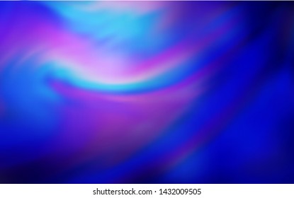 Light Purple vector blurred template. New colored illustration in blur style with gradient. The best blurred design for your business.