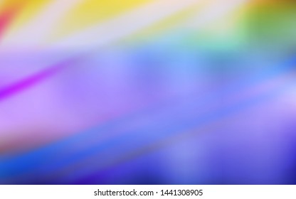 Light Purple vector blurred template. Colorful abstract illustration with gradient. Blurred design for your web site.