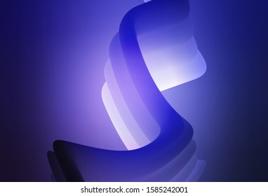 Light Purple vector blurred template. New colored illustration in blur style with gradient. Completely new design for your business.