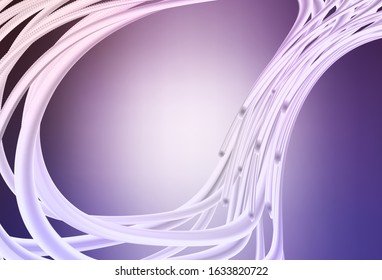 Light Purple vector blurred template. New colored illustration in blur style with gradient. New style for your business design.