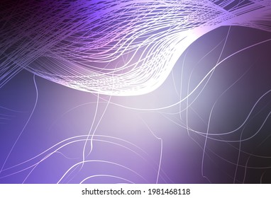 Light Purple vector blurred template. Abstract colorful illustration with gradient. The best blurred design for your business.